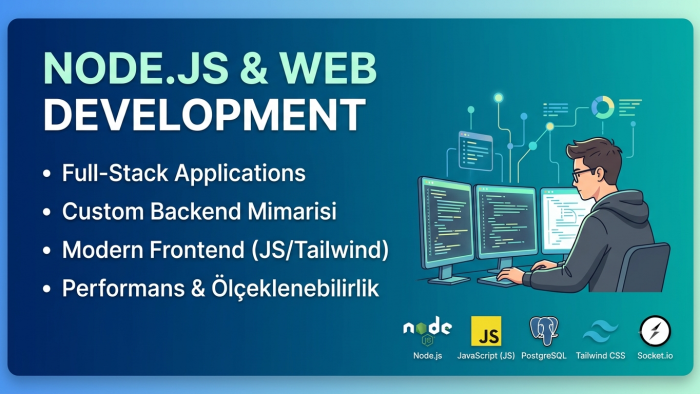 sizin için modern ve hızlı web siteleri yapabilirim