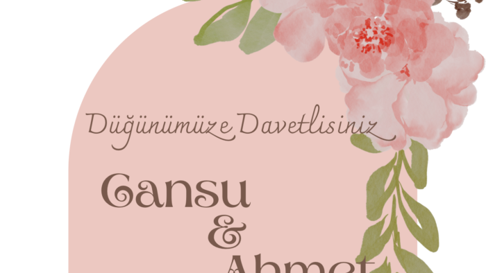 kişiye özel davetiye tasarımları yaparım