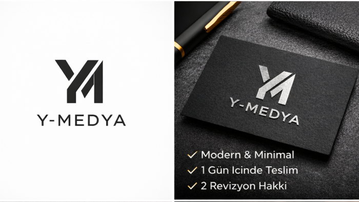 markanız için, modern ve profesyonel logo tasarlayabilirim