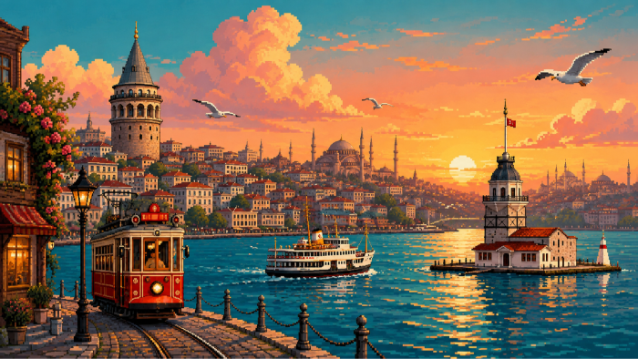 YZ ile pixel tarzda kişiselleştirilmiş görsel tasarlarım