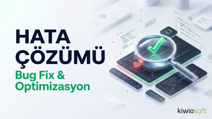 projelerinizdeki hataları analiz edip çözerim