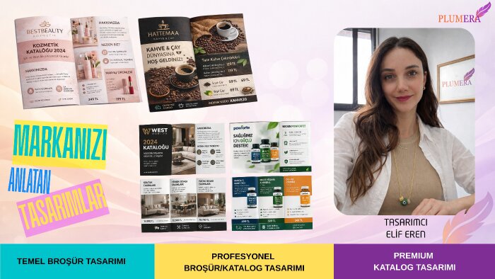 Indesign ile ürün katalogunuzu ve broşürleriniz tasarlıyorum