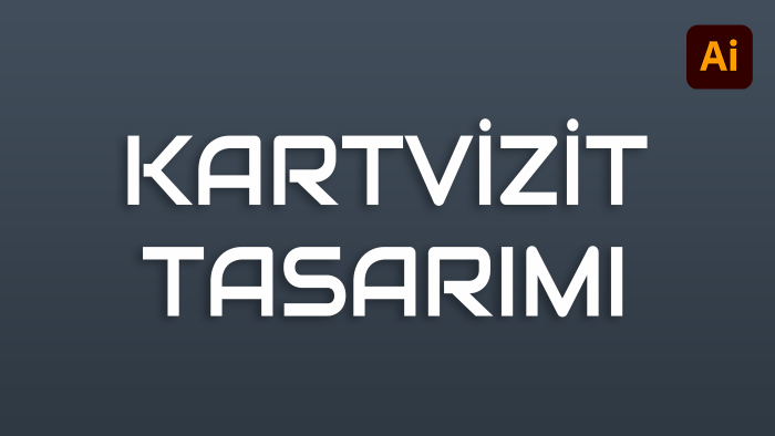 karvizit tasarımı yapıyorum