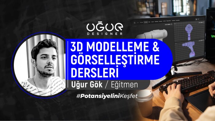 üç boyutlu modelleme ve görselleştirme dersi veririm