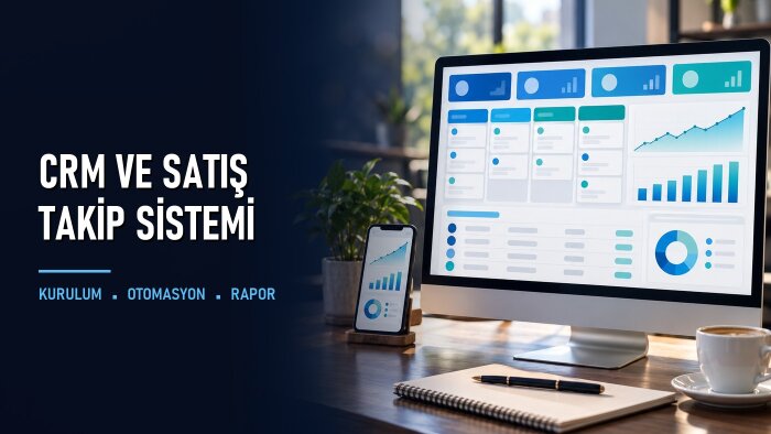 işletmeniz için CRM ve satış takip sistemi kurarım