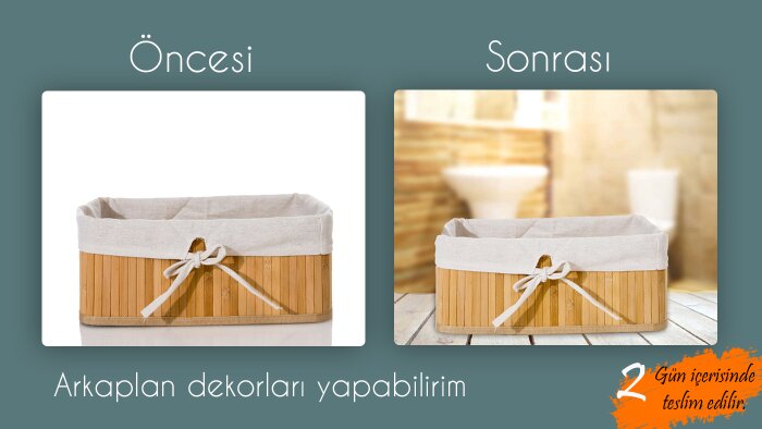 e-ticaret sitelerinde kullanabileceğiniz görsel hazırlarım