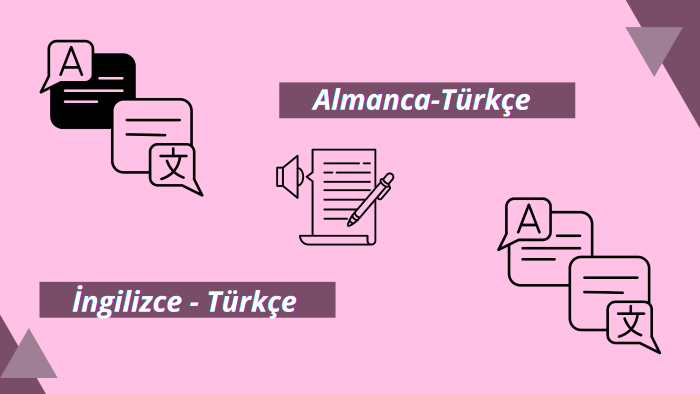 İngilizce-Türkçe çevirilerinizi yapabilirim