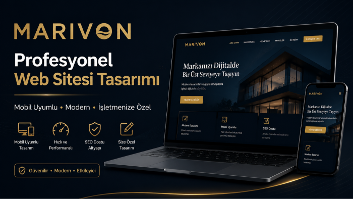 profesyonel ve mobil uyumlu web sitesi tasarlarım
