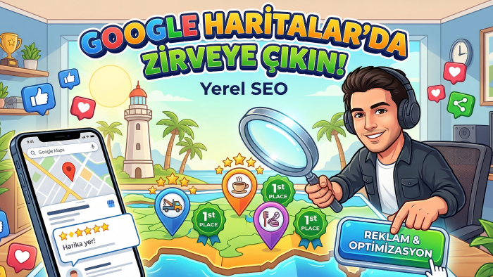 işletmenizi Google Haritalar'da profesyonelce yapılandırırım