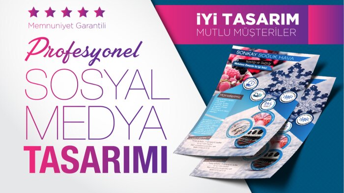 ilgi çekici sosyal media tasarımları yaparım