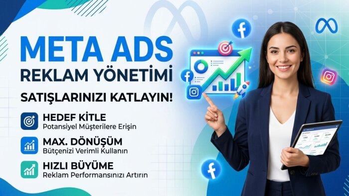 meta reklamlarını büyüme ve satış odaklı yönetirim