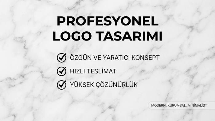 modern ve kurumsal  bir logo tasarımı yaparım