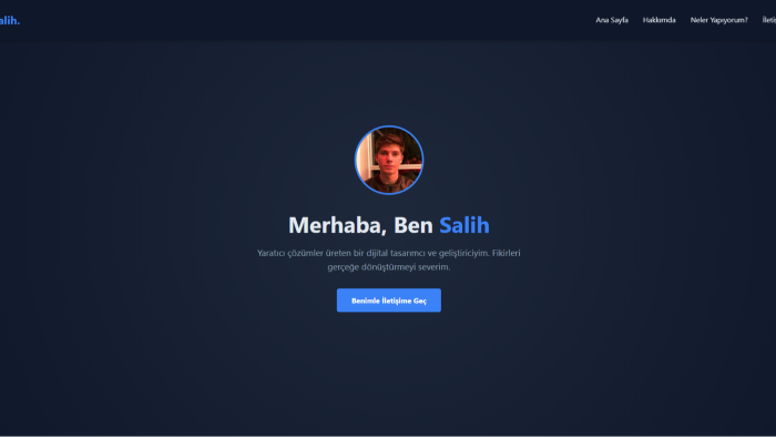 şahsınıza veya şirketinize özel web sitesi yaparım