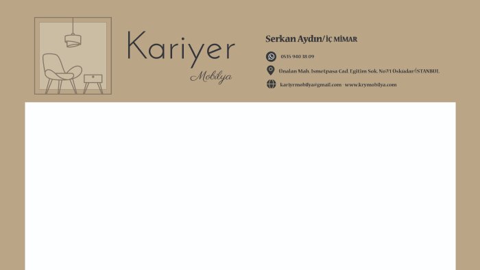 markanızı yansıtan uyumlu kurumsal kimlik, kartvizit yaparım