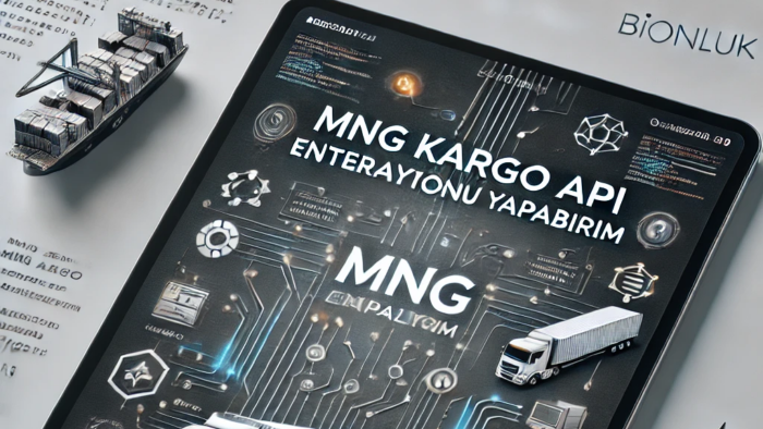 e-ticaret sitenize MNG Kargo API entegrasyonu yaparım