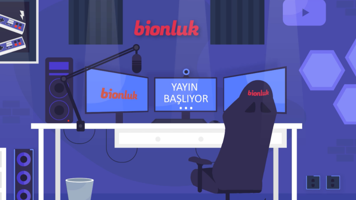 sizin için yayın başlıyor animasyonu hazırlarım