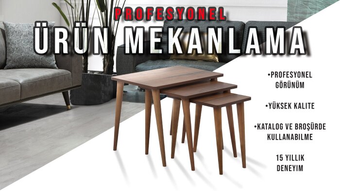 ürünleriniz için profesyonel mekanlama yaparım