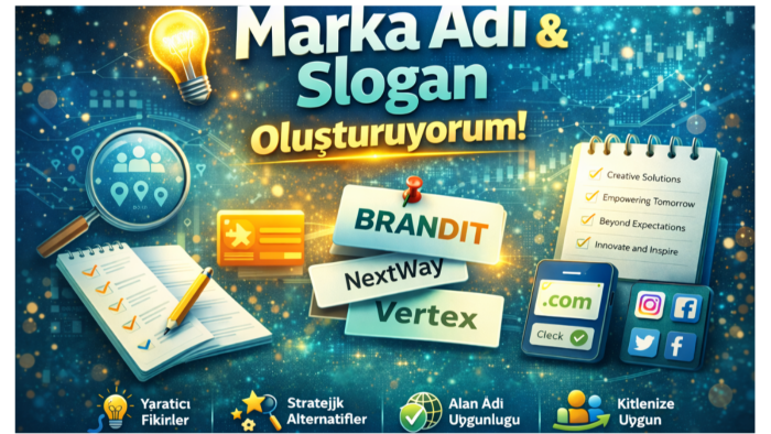 slogan-marka isimi-reklam metinleri üretebilirim
