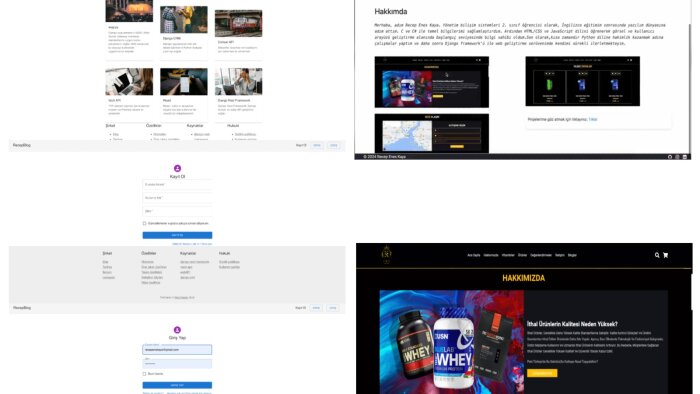 size web uygulaması yapabilirim