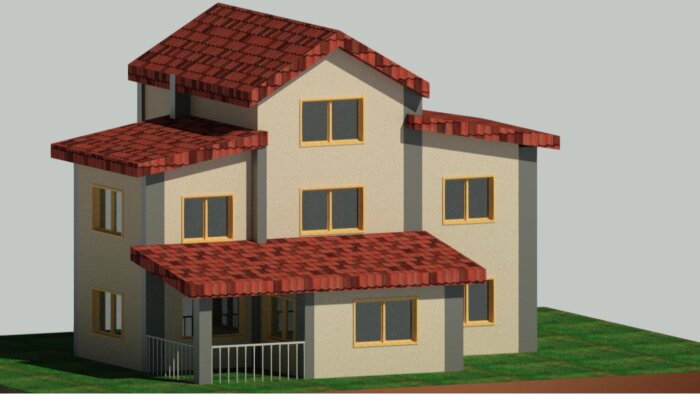 revitten modellemeler yaparım