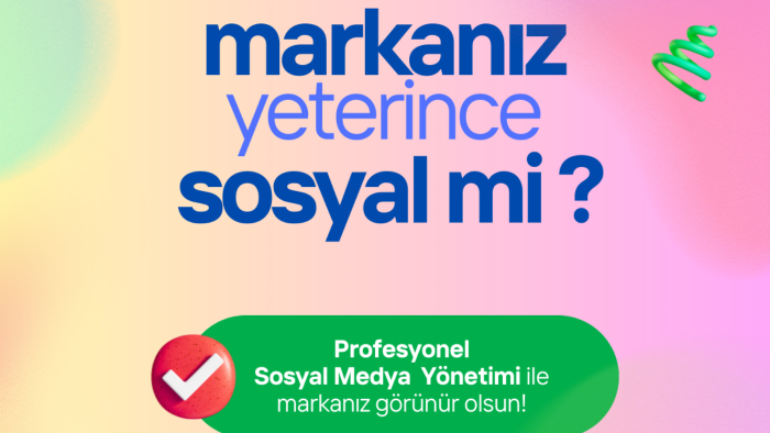 sosyal medya hesaplarınıza yeni bir soluk getirmeye hazırım