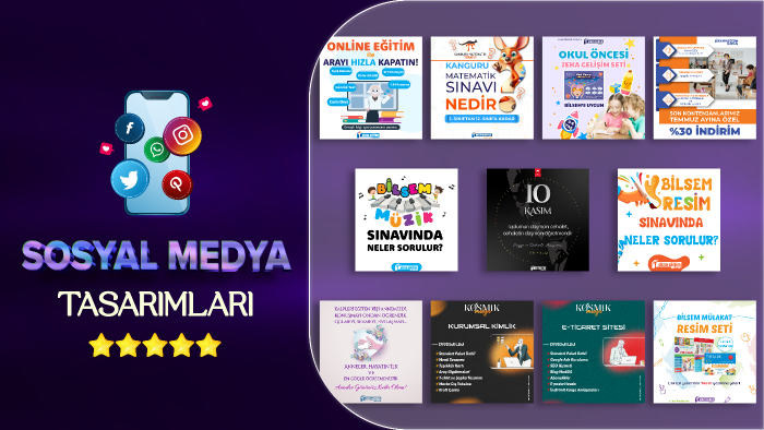 sosyal medya tasarımları yaparım