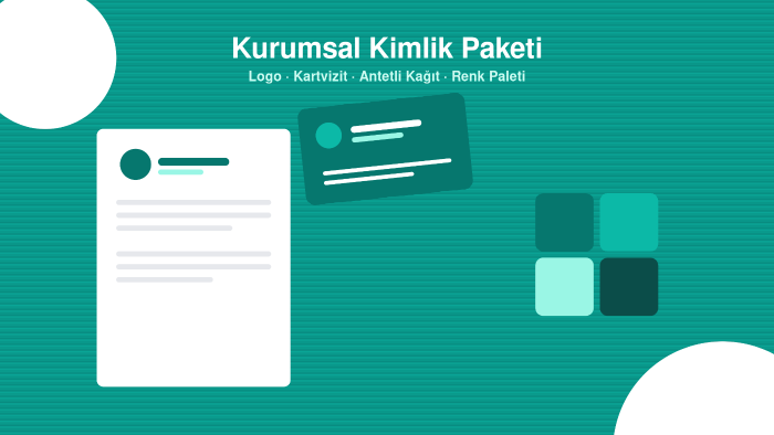 logo ve kurumsal kimlik paketi hazırlarım