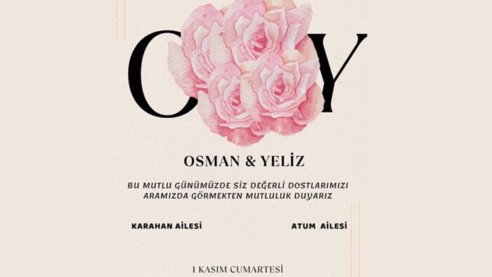davetiyelerinizi en hızlı şekilde tasarlarım