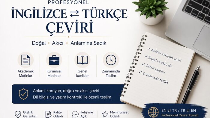profesyonel ve kontrollü çeviri yaparım