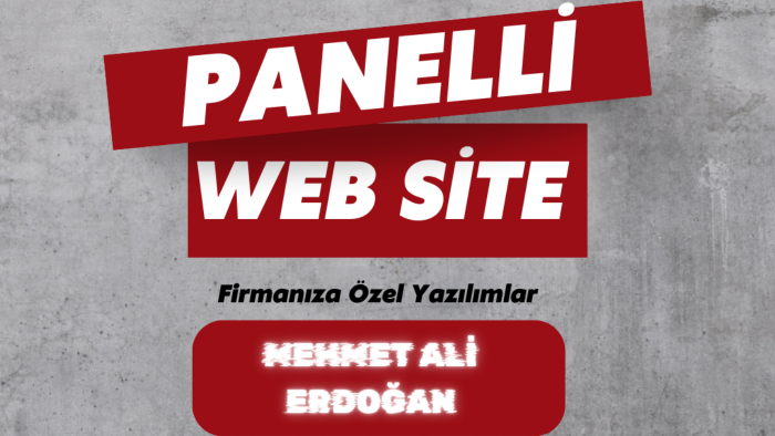 panelli web siteleri hazırlayabilirim