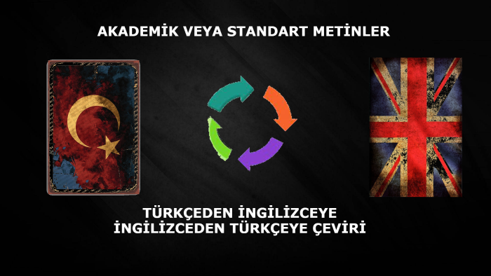akademik türde çeviri yapabilirim