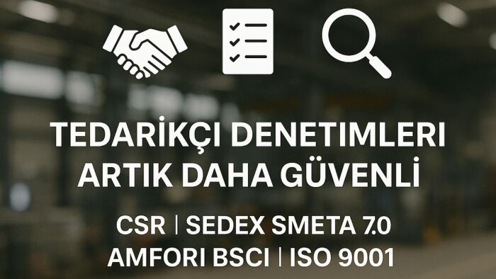 kalite ve sürdürülebilirlik yönetim sistemi kurarım