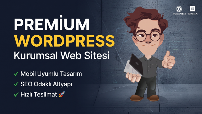 işletmeniz için kurumsal wordPress web sitesi tasarlarım