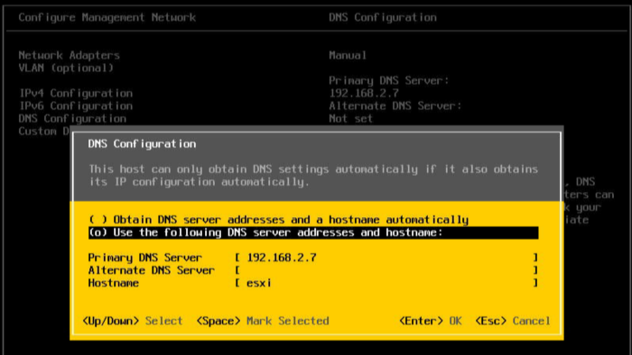 VMware ESXi kurulumunuzu ve HA yapılandırmasını yaparım