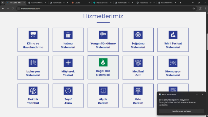 sıfırdan özel kodlanmış web site kodluyorum