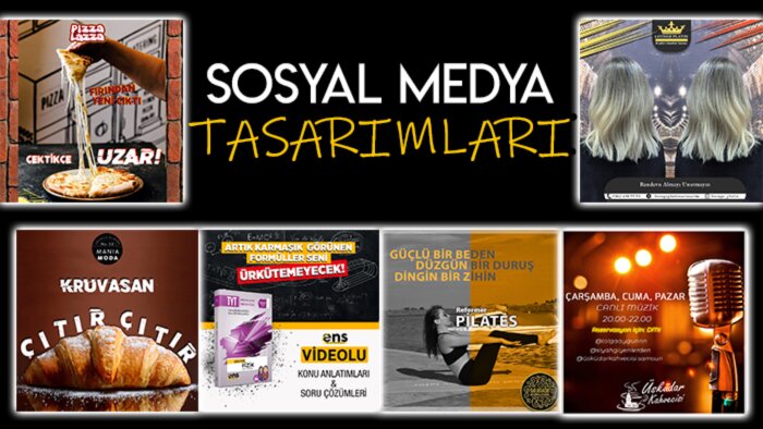 ilgi çekici sosyal medya tasarımları yapabilirim
