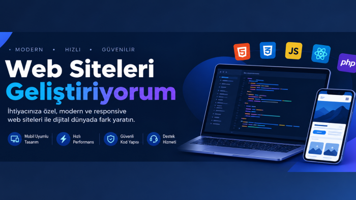 yazılım projelerinizi baştan sona geliştirebilirim