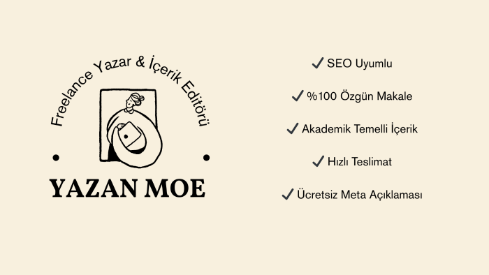 markanız için yaratıcı ve SEO uyumlu metinler hazırlarım