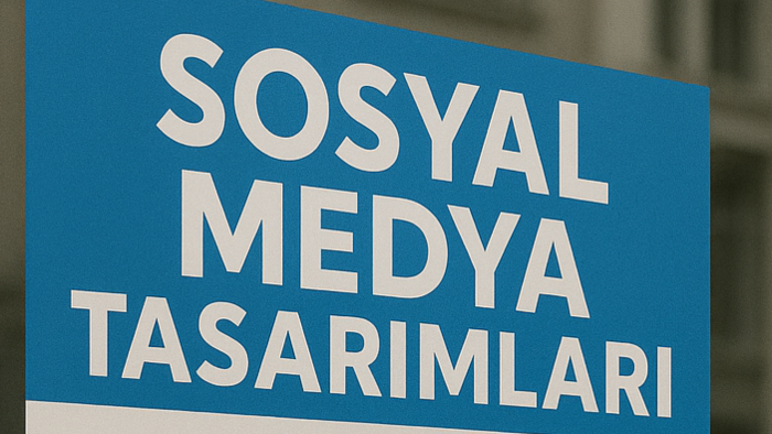 sosyal medya gönderisi tasarlarım