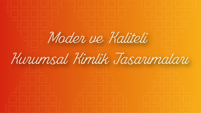 kurumsal kimlik tasarımları yaparım