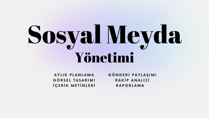 sosyal medya hesaplarınızı profesyonel şekilde yönetirim