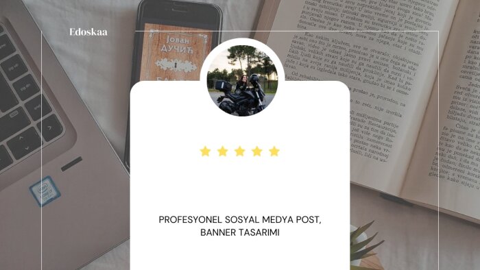 hesaplarınıza etkileyici tasarımlar yaratabilirim
