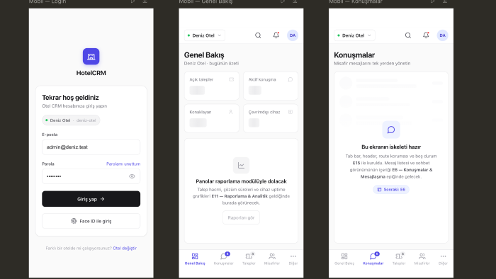 React Native ile iOS ve Android uygulama geliştirebilirim