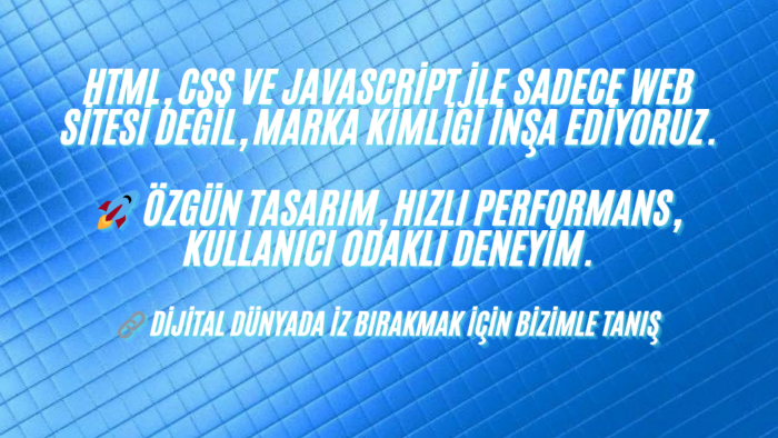 ihtiyacınıza uygun web sitesi tasarlayabilirim