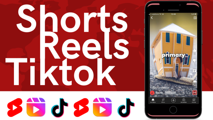 youtube shorts, reels ve tiktok içeriklerinizi kurgularım