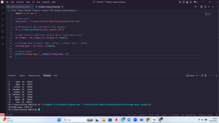 Python ile otomasyon sistemleri geliştiririm