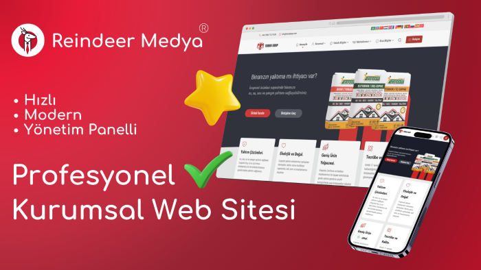 profesyonel kurumsal web sitenizi hazırlarım