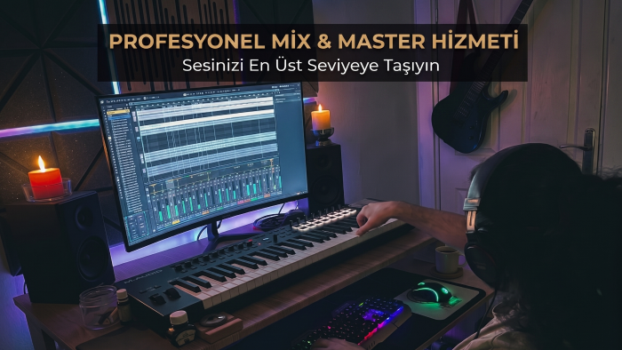 şarkılarınıza profesyonel mix ve mastering yaparım
