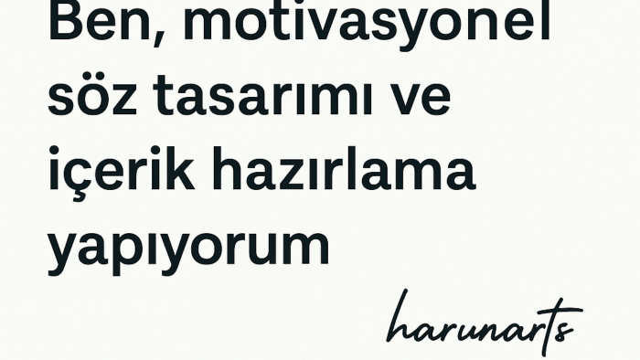  motivasyonel post tasarımı yaparım