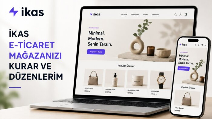 ikas e ticaret mağazası kurarım